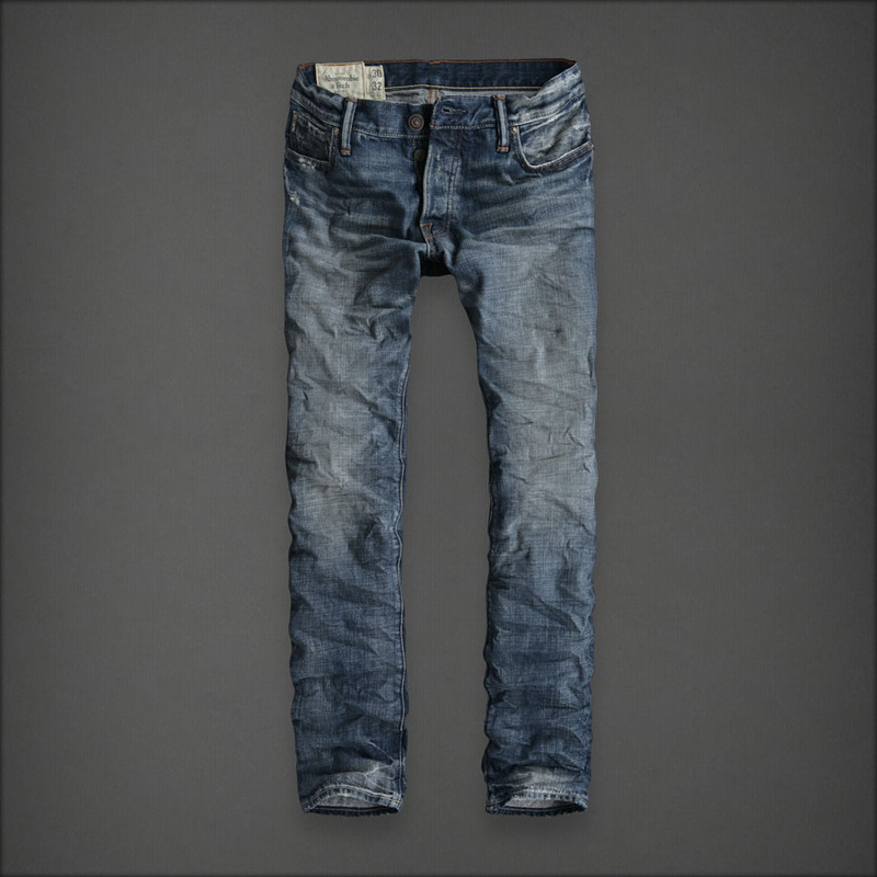 Abercrombie Fitch Hombres Heterosexual Pantalón vaquero AF7588